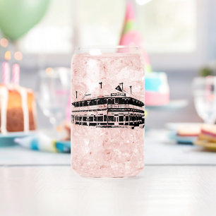 Printed can glass