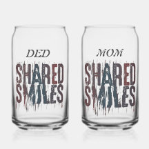 PRINTED CAN GLASS,BEER GLASS MOM-DED
