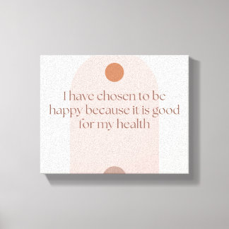 Printed Canvas Design.