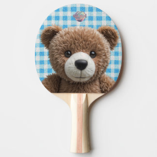 Printed children's Ping Pong ball – Teddy bear Paddle