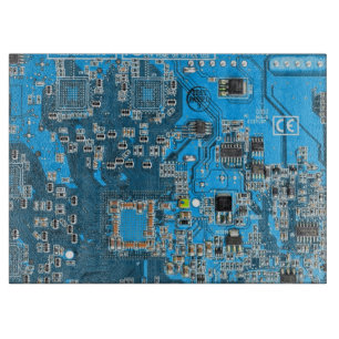 Printed Circuit Assembly PCB Blue Circuit Board