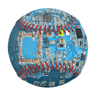 Printed Circuit Assembly PCB Blue Circuit Board Baseball
