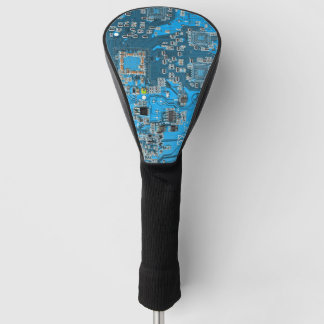 Printed Circuit Assembly PCB Blue Circuit Board Golf Head Cover