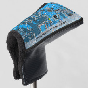 Printed Circuit Assembly PCB Blue Circuit Board Golf Head Cover