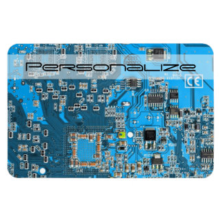 Printed Circuit Assembly PCB Blue Circuit Board Magnet