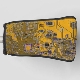 Printed Circuit Assembly PCB Circuit Board Orange Golf Head Cover