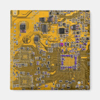 Printed Circuit Assembly PCB Circuit Board Orange