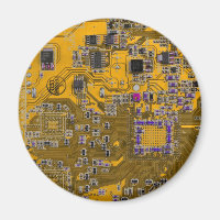 Printed Circuit Assembly PCB Circuit Board Orange