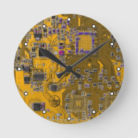 Printed Circuit Assembly PCB Circuit Board Orange