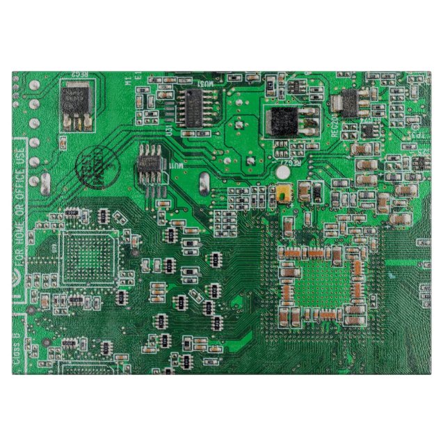 Printed Circuit Assembly PCB Green Circuit Board (Front)