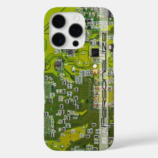 Printed Circuit Assembly PCB Green Circuit Board 2 iPhone 16 Pro Case