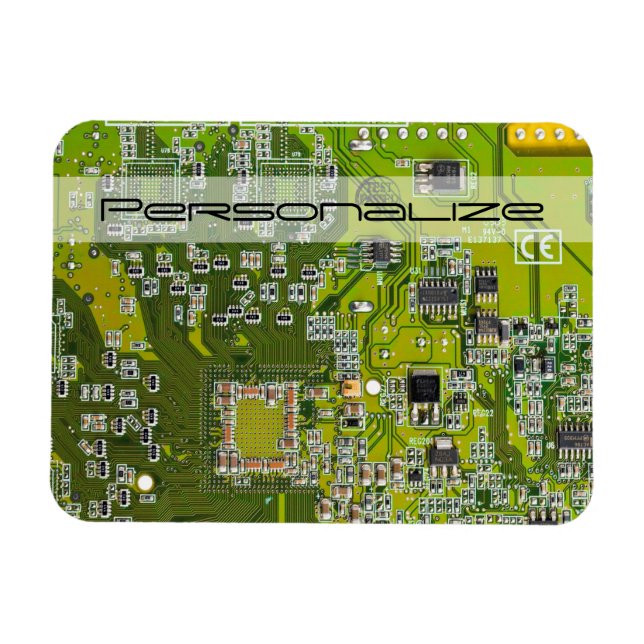 Printed Circuit Assembly PCB Green Circuit Board 2 Magnet (Horizontal)