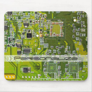 Printed Circuit Assembly PCB Green Circuit Board 2 Mouse Mat