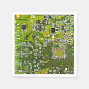 Printed Circuit Assembly PCB Green Circuit Board 2 Napkin