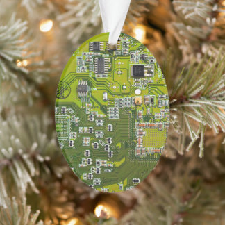Printed Circuit Assembly PCB Green Circuit Board 2 Ornament