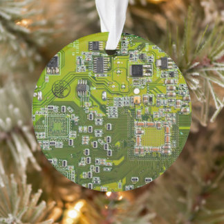 Printed Circuit Assembly PCB Green Circuit Board 2 Ornament