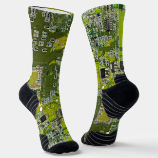 Printed Circuit Assembly PCB Green Circuit Board 2 Socks