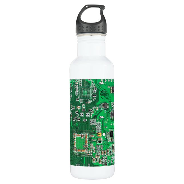 Printed Circuit Assembly PCB Green Circuit Board 710 Ml Water Bottle (Front)