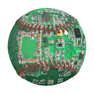 Printed Circuit Assembly PCB Green Circuit Board Baseball