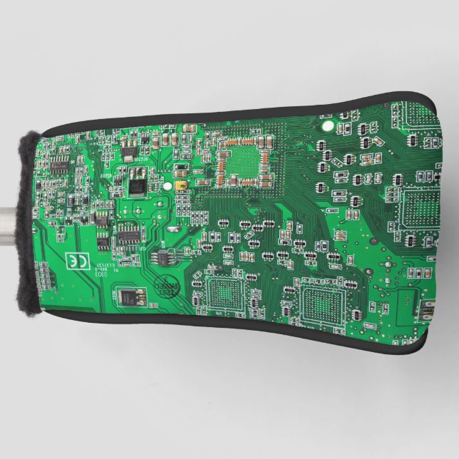 Printed Circuit Assembly PCB Green Circuit Board Golf Head Cover (Front)