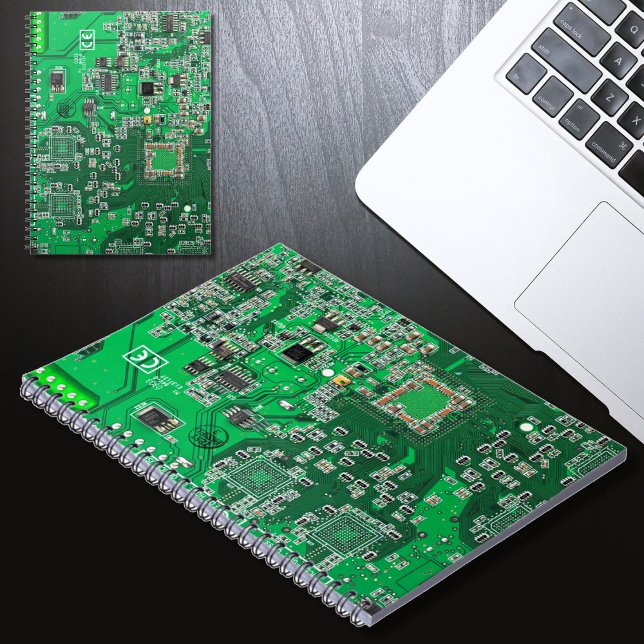 Printed Circuit Assembly PCB Green Circuit Board Notebook (Creator Uploaded)
