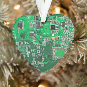 Printed Circuit Assembly PCB Green Circuit Board Ornament