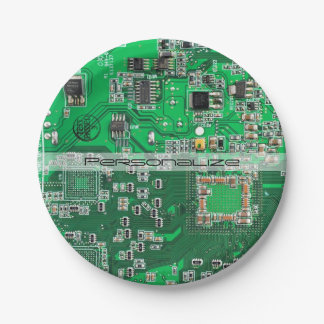 Printed Circuit Assembly PCB Green Circuit Board Paper Plate