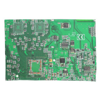 Printed Circuit Assembly PCB Green Circuit Board Pillowcase