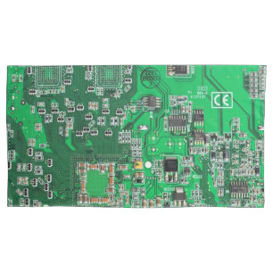 Printed Circuit Assembly PCB Green Circuit Board Pillowcase