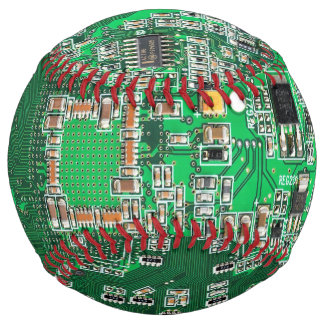 Printed Circuit Assembly PCB Green Circuit Board Softball