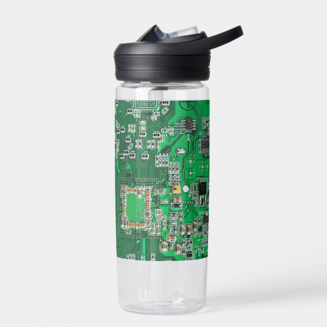Printed Circuit Assembly PCB Green Circuit Board Water Bottle (Left)