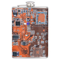 Printed Circuit Assembly PCB Orange Circuit Board
