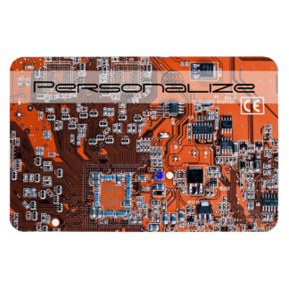 Printed Circuit Assembly PCB Orange Circuit Board Magnet