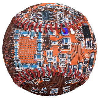 Printed Circuit Assembly PCB Orange Circuit Board Softball