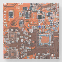 Printed Circuit Assembly PCB Orange Circuit Board