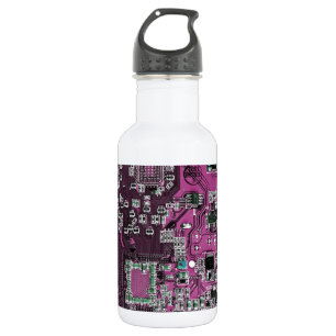 Printed Circuit Assembly PCB Purple Circuit Board 532 Ml Water Bottle