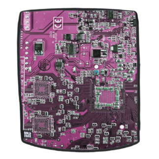 Printed Circuit Assembly PCB Purple Circuit Board Backpack