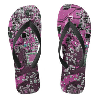 Printed Circuit Assembly PCB Purple Circuit Board Flip Flops
