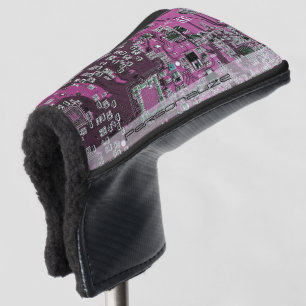 Printed Circuit Assembly PCB Purple Circuit Board Golf Head Cover