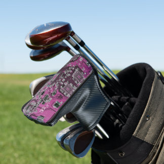 Printed Circuit Assembly PCB Purple Circuit Board Golf Head Cover