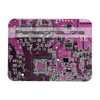 Printed Circuit Assembly PCB Purple Circuit Board Magnet