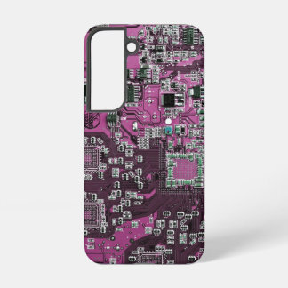 Printed Circuit Assembly PCB Purple Circuit Board Samsung Galaxy Case