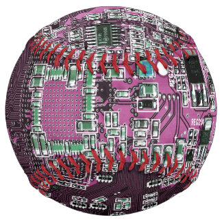 Printed Circuit Assembly PCB Purple Circuit Board Softball