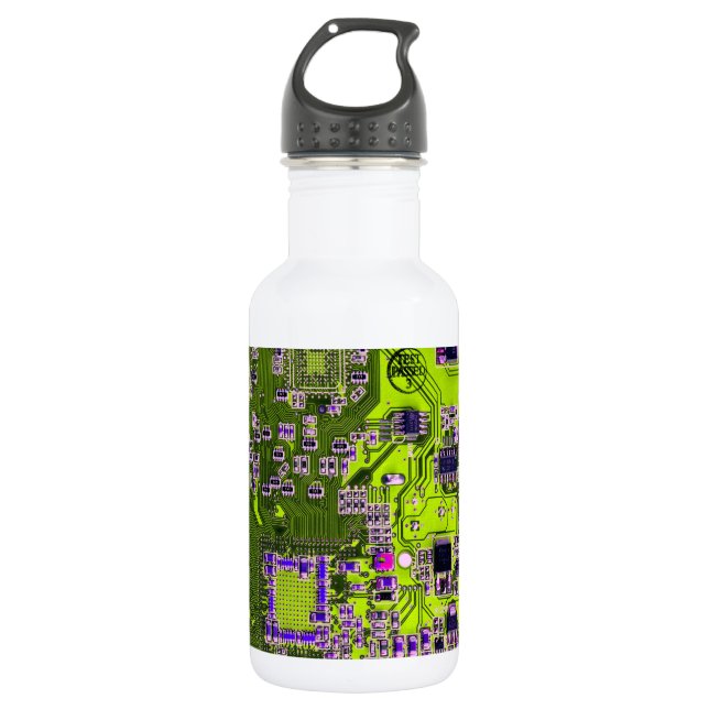 Printed Circuit Assembly PCB Yellow Circuit Board 532 Ml Water Bottle (Front)