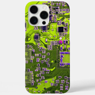 Printed Circuit Assembly PCB Yellow Circuit Board iPhone 16 Pro Max Case