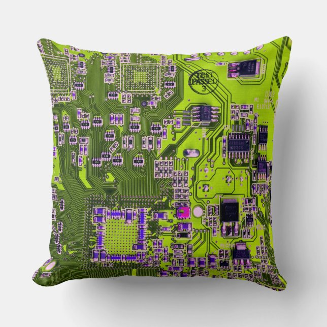 Printed Circuit Assembly PCB Yellow Circuit Board Cushion (Front)