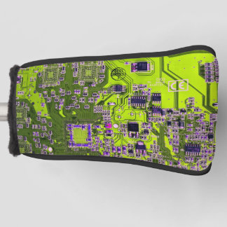 Printed Circuit Assembly PCB Yellow Circuit Board Golf Head Cover
