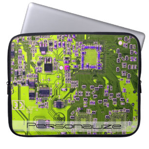 Printed Circuit Assembly PCB Yellow Circuit Board Laptop Sleeve