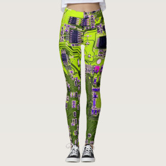 Printed Circuit Assembly PCB Yellow Circuit Board Leggings