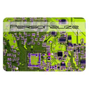 Printed Circuit Assembly PCB Yellow Circuit Board Magnet
